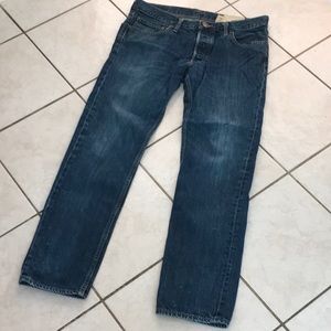 HOLLISTER PALM CANYON Low Rise Skinny Jeans 34x32